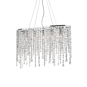 Rain Clear Sp5 Sospensione Cromo Ideal Lux