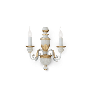 Firenze Ap2 Applique Bianco Antico Ideal Lux