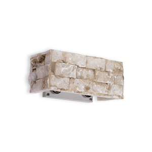 Carrara Ap2 Applique Alabastro Ideal Lux