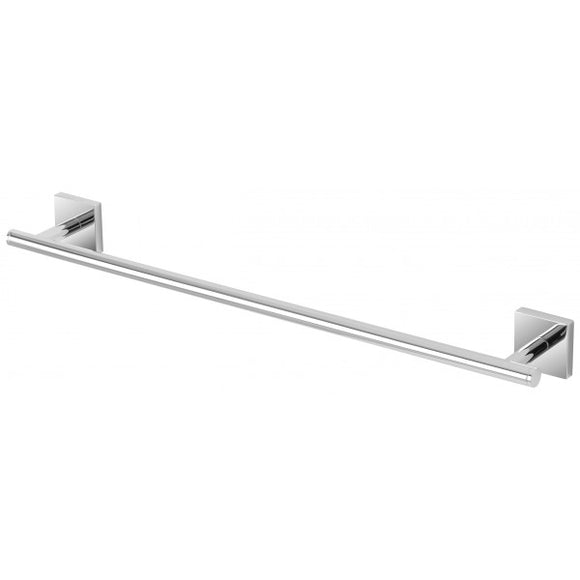 Portasciugamani 55 cm Cromo in Acciaio Fissaggio Adesivo 3M o Viti Linea Easy - Feridras