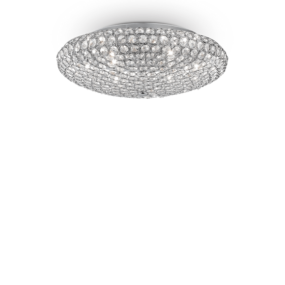 King Pl9 Plafoniera Cristallo  Ideal Lux