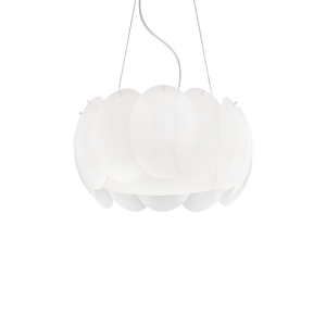 Ovalino Sp5 Sospensione Bianco Ideal Lux