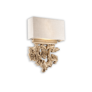 Peter Ap2 Applique Legno Ideal Lux