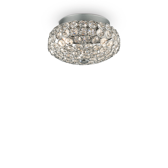 King Pl3  Plafoniera Cristallo  Ideal Lux