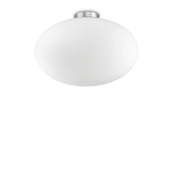 Candy Pl1 D40 Plafoniera Bianco Ideal Lux