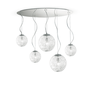 Mapa Max Sp5 Sospensione Alluminio - Non Disponibile In Questa Versione. Ideal Lux