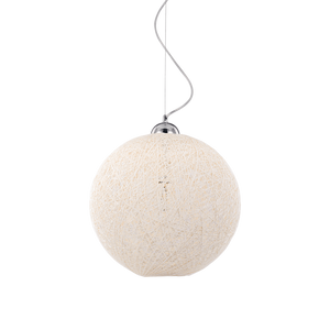 Basket Sp1 D30 Sospensione Bianco Ideal Lux