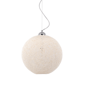 Basket Sp1 D40 Sospensione Bianco Ideal Lux