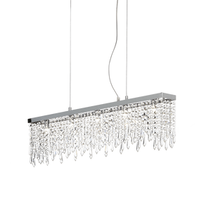 Giada Clear Sp5 Sospensione Trasparente Ideal Lux