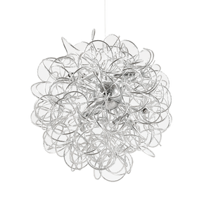Dust Sp12 Sospensione Argento Ideal Lux