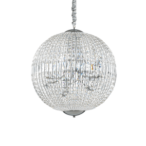 Luxor Sp12 Sospensione Cromo Ideal Lux