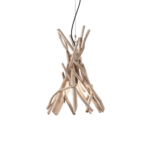 Driftwood Sp1 Sospensione Legno Ideal Lux