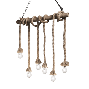 Canapa Sp6 Sospensione Corda Ideal Lux