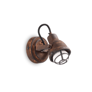 Bob Mini Ap1 Applique Corten Ideal Lux