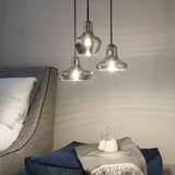 Lido-3 Sp1 Sospensione Vetro Soffiato - Ideal Lux