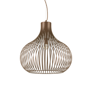 Onion Sp1 D60 Sospensione Marrone Ideal Lux