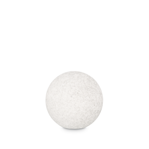 Diffusore in materiale plastico grigio melange effetto granito. Fornito con spina e picchetto per fissaggio nel terreno.