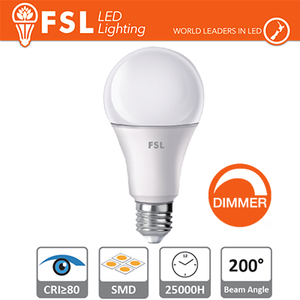 lampada goccia - 10w 4000k e27 830lm dimmerabile