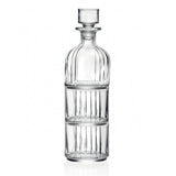 Bottiglia con Due Bicchieri Combo Cristallo Luxion - RCR