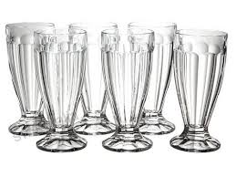 Set 6 Bicchieri 400 ml per Frullati Bibita Aperitivo Macedonia Gelato - Borgonovo