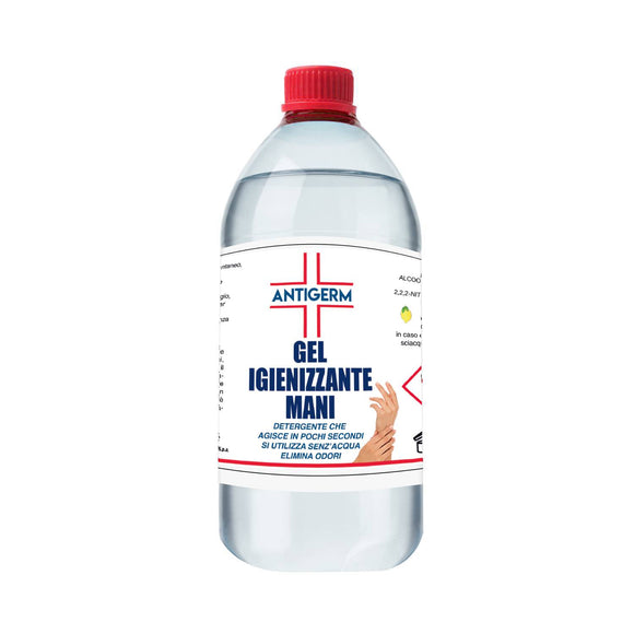 Gel Igienizzante Anti germi 1 Litro a base Alcolica > 65% - Antigerm